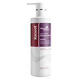 Karseell MACA CARE SYSTEM Violett Shampoo Silber Shampoo Blond Grau Gefärbt Entfärbt Anti Gelb Effekt Tiefenpflege Feuchtigkeit Reparatur Glanz Geschmeidigkeit Anti Frizz Alle Haartypen 500ml