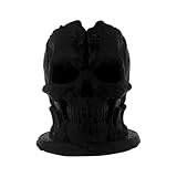 Make-up-Pinsel-Aufbewahrung, gruseliger Totenkopf-Utensilienhalter, Gothic-Schreibtisch-Aufbewahrungsregal für Wohnzimmer, Schreibwaren, Küche, Zimmer, Schule, Bücherregal, Schlafzimmer, Büro, Zuhause