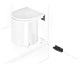 Wesco Die Runden Einbaueimer 13 Liter Weiß