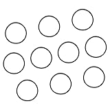 10 x Silikon-Becher-Deckeldichtungen, Ringe, Ersatz-Reisebecher, Deckeldichtungen, O-Form, wiederverschließbare Deckeldichtungen, langlebig