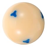ELAYARD Resin Billardkugel Trainingsball aus Langlebigem Harz mit Übungspunkten für Pool Spieler Vielseitiges Billard trainingszubehör für Billardtisch und Freizeitgebrauch
