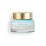 Revolution Pro, Miracle Water Cream, Feuchtigkeitsspendende Gel-Creme mit Hyaluronsäure & Niacinamid, Dermatologisch Empfohlen, Vegan & Tierversuchsfrei, 50 ml