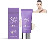 Mikabila (02, F)50G BB Cream,Für 24h Feuchtigkeit und einen ebenmäßigen Teint, leichte bis mittlere Deckkraft,Getönte Tagescreme,Wasserfest cushion foundation（Ivory）
