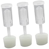 Veemoon Gärverschluss mit Silikonöse für Hausbrauen und Weinherstellung Wiederverwendbarer Fermentationsluftverschluss für Bier Wein Sauerkraut und Selbstbrauen