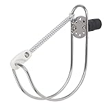 Qiilu 4,5 in Rettungsring Halter, Marine Grade Edelstahl Rettungsring Schwimm Ring Halter Leben Boje Halterung für Marine Boots Schiff