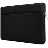 HEDUGO Laptop Hülle Tasche Kompatibel mit 15 bis 16 Zoll MacBook HP Dell Asus Notebook Laptop-Hülle mit Reißverschluss Zubehörtasche Gepolstert Laptophülle Sleeve Case Schützend für 15' bis 16' Laptop
