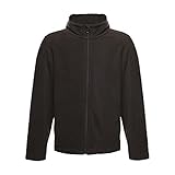 Regatta Brigade Ii Unisex Kinder Fleece-Fleece, schnelltrocknend, Durchgehender Reißverschluss,Black, 11-12 Jahre ( EU 152)