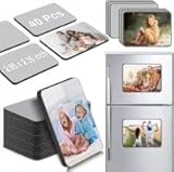 20 Stück Sublimations Magnet Rohlinge, Personalisierte Fotomagnete, Kühlschrankmagnet, Fotomagnete Selbst Gestalten, für Heimwerker Küche Mikrowelle Büro Wand Tür Dekorativ (5,5 cm x 5,5 cm)