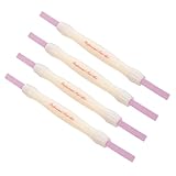 TOYZFRIENDY 4 Stück Nagelhautstäbchen aus Langlebigem Quarzstein Doppelseitiger Nagelhautentferner und Nagelpolierer Kompakt für Maniküre zu Hause und Salon