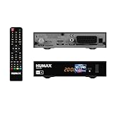 HUMAX Eco II HD+ Digitaler SAT Receiver, Digitaler Receiver für Fernseher mit Dolby Digital Plus Unterstützung, HD SAT Receiver mit HDMI & Scart, 12V-Netzteil ideal für Camping, Inkl. 6 Monate HD+