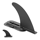 VGEBY Board Finne,Sup Finne PVC Surfboard Finnen Paddle Board Center fin Long Board Abnehmbare Finne