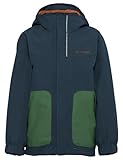VAUDE Unisex Kinder Kids Campfire 3in1 Jacket Iv, Dark Sea/green, 146-152 EU