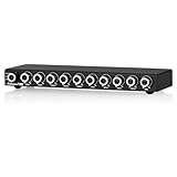 Nobsound HiFi 9-Band Stereo EQ Vorverstärker Analoger Equalizer Audioprozessor für Zuhause/Auto (EQ9)