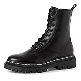 Tamaris Damen Stiefel Leder schwarz 38