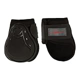 Kerbl 3297671 TecAir Streichkappen, Schwarz, Größe Cob, 20 Stück