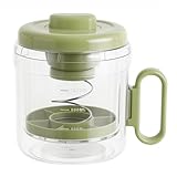 MeevrgR Griechisches Joghurtsieb und Tofupresse mit integriertem Tuchfilter, Deckel und Skala - Dicker Joghurt, Tofu, Käse, Nussmilch und Saftbereiter, Weiß/Grün/für Orange Das Olivgrün