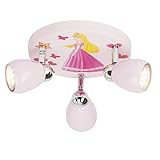 BRILLIANT Lampe Princess LED Spotrondell 3flg ros3x LED-PAR51, GU10, 3W LED-Reflektorlampen inklusive, (250lm, 3000K) | Köpfe schwenkbar