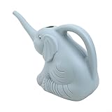 babominimer Kreative Tier-Gießkanne für Kinder, Elefantenförmiger Gartensprinkler-Topf, leichte PP-Kunststoff-Pflanze für Nebel mit oberem Auslauf, 11,8 x 7 x 11,9 cm, Blau