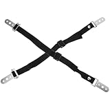 HOOTNEE 2 Stück Verstellbare Möbelgurte aus Nylon mit Zinklegierung Standsichere Anti Umfall Bänder für TV Schränke und Kommoden Kinderfreundliche Sicherheitsanker Einfache Montage