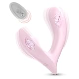 LYAMais Auflegevibrator für frauen Sex Spielzeug für die Frau G Punkt Vibration für Frauen Dildo, mit 10 Vibrationsmodi Tragbare Vibratoren Klitoris Slip Vibratoren Leise Stark Stimulator