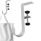 Verstellbarer Handtaschenhaken unter dem Tisch – Kohlenstoffstahl | Taschenhaken für Tische, tragbarer Handtaschenhaken | Robuster Schreibtischaufhänger für Schultaschen, Rucksäcke, große Tragfähigkei