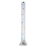 etc-shop RGB LED Steh Leuchte Wohn Zimmer Wasser Sprudel Säule Deko Fische Stand Lampe