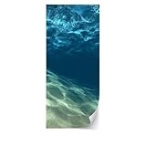 Türtapeten Selbstklebende Wandbild Tür Poster 3D Wasser Untersee 1315