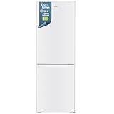 homeX Kühlschrank mit Gefrierfach | Kühl Gefrierkombination freistehend | 173 Liter Nutzinhalt | 4-Sterne Gefrieren | Höhe 142,5 cm | Leise 40 dB | Große Kühlgefrierkombi weiß | CFS1110-W