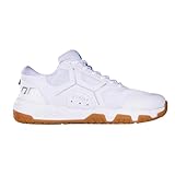 Salming Recoil Strike Herren Squashschuhe, Weiss/opulenter Garten, 43 EU