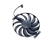 iHaospace Grafikkarten Lüfter Kühler GPU Cooler Fan Kompatibel mit ASUS ITX Phoenix GTX 1650 1630 PHOENIX RTX 3050 3060 Graphics Card Replacement Cooling Fan