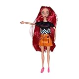 Mädchen Puppe Spielzeug Doll mit Puppenkostüm Zubehör Fan Merch Anime Puppen 27 cm Große Cartoons Puppen Modepuppe Geschenke für Fans