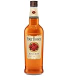 Four Roses Kentucky Straight Bourbon Whiskey – Sanfte Komposition aus 10 verschiedenen Whiskeys – Bourbon mit fruchtig-süßem Geschmack – 1 x 1 l