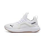 PUMA Unisex SOFTRIDE ENZO 5 Straßen-Laufschuh, White Black, 44 EU