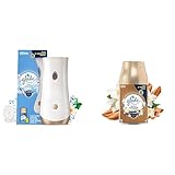 Glade Automatic Spray Lufterfrischer Starter Set inkl. Nachfüller, Geruchsentferner & Duftspray für Zuhause, mit Extra Nachfüller, Pure Clean Linen & Sensual Sandalwood & Jasmine, 2 x 269ml Bundle