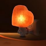 Direktstecker Power Salzlampe Natürliche Felslampe LED Energiesparende Nachtleuchten Warmes Licht für Schlafzimmer Wohnzimmer Studienzimmer Dekoration Halloween Weihnachten Geburtstagsgeschenke
