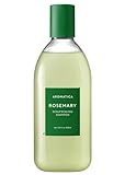 AROMATICA Rosmarin Kopfhaut-Schälshampoo 400ml – Veganes Shampoo mit Rosmarinöl – Entfernt abgestorbene Hautzellen auf den Kopfhautporen – Frei von Sulfaten, Silikonen und Parabenen