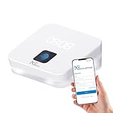 NGTeco Zeiterfassungsuhr Cloud-basiert, TC4 Fingerprint-Stempeluhr für KMU, anpassbare Regeln, mit Fernsteuerungssoftware & iOS/Android App