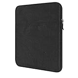 ProElife Schutzhülle für 11 Zoll iPad Pro (M4) und iPad Air (M2), Wasserabweisend, Extra Tasche für Zubehör, Schwarz, Tablet Cover