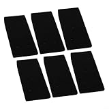 6er-Pack Trocknerfilter für Bauknecht für HX 481010716911, kompatibel mit HSCX-90423/90424/8015250474909 Modelle, Schwammfilterpad mit 4 Löchern, 230 x 1