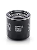 Original MANN-FILTER Ölfilter MW 65 – Für Motorräder