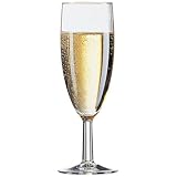 Arcoroc ARC 27810 Savoie Sektglas, Sektkelch, 170ml, Glas, transparent, 12 Stück