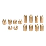 SUNGOOYUE Speichenausgleichsgewichte aus Messing, Universell Passend für Super Moto Dual Sport Metric Cruiser, GS-Modell, Vintage-Motorräder, 8 Größen, Wiederverwendbare Radgewichte (14 Stück)