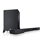 Teufel CINEBAR DUETT Power Edition - 2.1-Set Soundbar mit Subwoofer, Dolby Audio, Bluetooth, HDMI 3D ARC CEC - schwarz