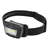 ANSMANN Akku LED Kopflampe - Profi LED Arbeitsleuchte mit 300 Lumen - Stirnlampe LED ideal zum Radfahren Laufen mit Hund Joggen Angeln Jagd Klettern Werkstatt Fahrrad Licht Lauflicht HD280RS