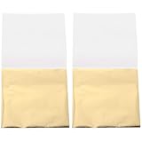 STOBAZA 200 Blatt Glänzende Goldfolie Flocken für Basteln und Vergoldung Imitation Blattgold für Möbeldekoration und DIY Kunsthandwerk Je Gold K Gold