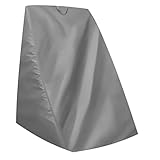 HANABASS Kabelrollenabdeckung Schutzabdeckung für Schlauchaufroller Outdoor Schlauchaufroller Abdeckung Solarleuchten im Freien Gartenschlauchaufroller Schlauchwagen Gartenabdeckung Grey