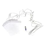 Mobestech Schneemann Schneeflocke LED Lichtervorhang Warmweiß mit Fernbedienung Weihnachts Fensterdeko Innen Vielseitige Weihnachtslichterkette für Party Zimmerbeleuchtung