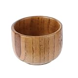 Holibanna 1 Stück Holzbecher Kaffeetassen Bierkrug Tassen für trinkbecher kaffeekanne trinkgläser Weinglas kaffeekessel kaffeekännchen Kaffeepott lipuorbecher aus holz Hölzern Coffee