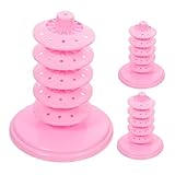 VOSAREA 3 Stück Verstellbarer, Mehrschichtiger Eisstielhalter, Baum, 5 Reifen, Lutscherständer, Halter, Desserttische, Hochzeit, Tafelaufsätze Für Cake Pops, Lutscher, Donuts