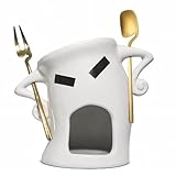 Schokoladenfondue-Tasse mit Einstellung, Käse, Süßigkeiten, Mini-Keramik-Fondue-Tassen, Geschenkset mit Gabeln und Schaufel – Süßes Fondues-Tassen-Set für Geschenke, Partys, gemütliche Nächte